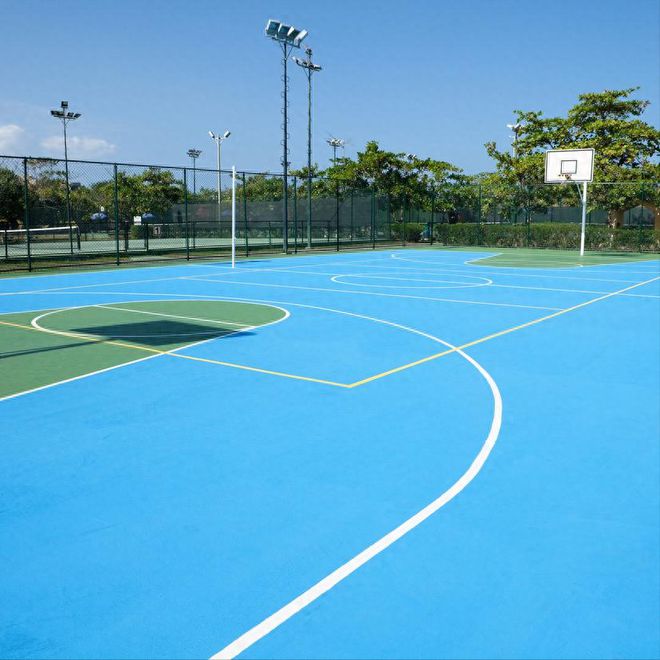 澳门新葡澳京唯一官网新国标环保硅pu塑胶篮球场(图5)